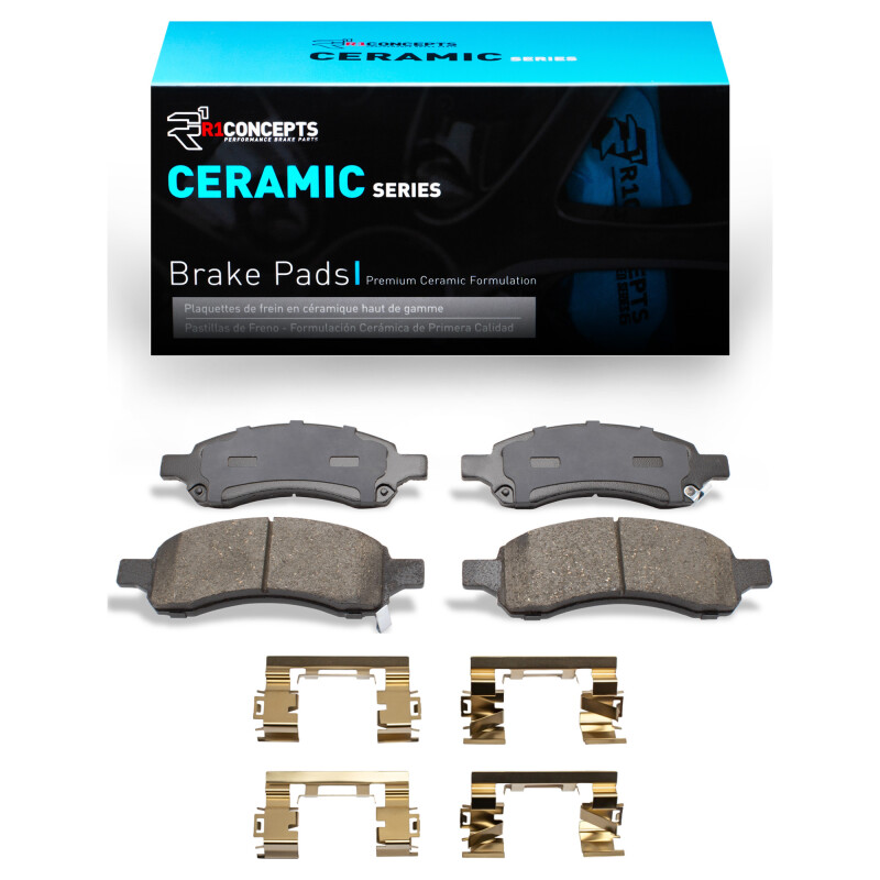 Buick Enclave Brake Pads - Front - R1 Concepts - Ceramic - `07-`17